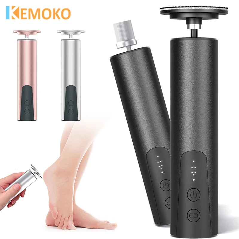 Feetiful Pro – Râpe électrique rechargeable pour pieds doux & sans callosités