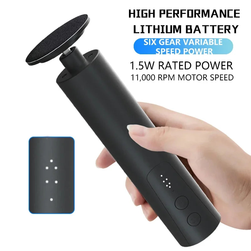 Feetiful Pro – Râpe électrique rechargeable pour pieds doux & sans callosités